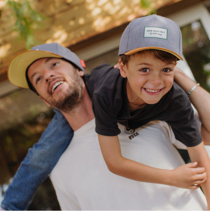 grijze kinderpet melton grey hello hossy