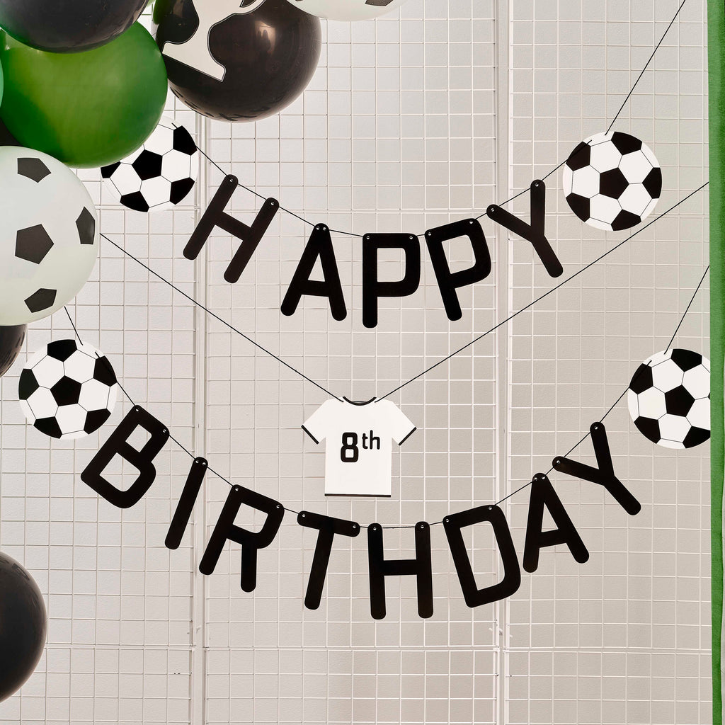 slinger happy birthday voetbal