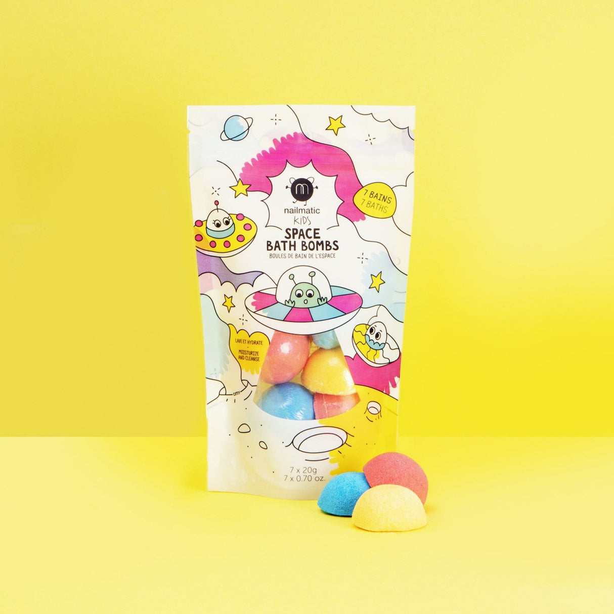 bruisballen nailmatic ufo space gekleurd nailmatic