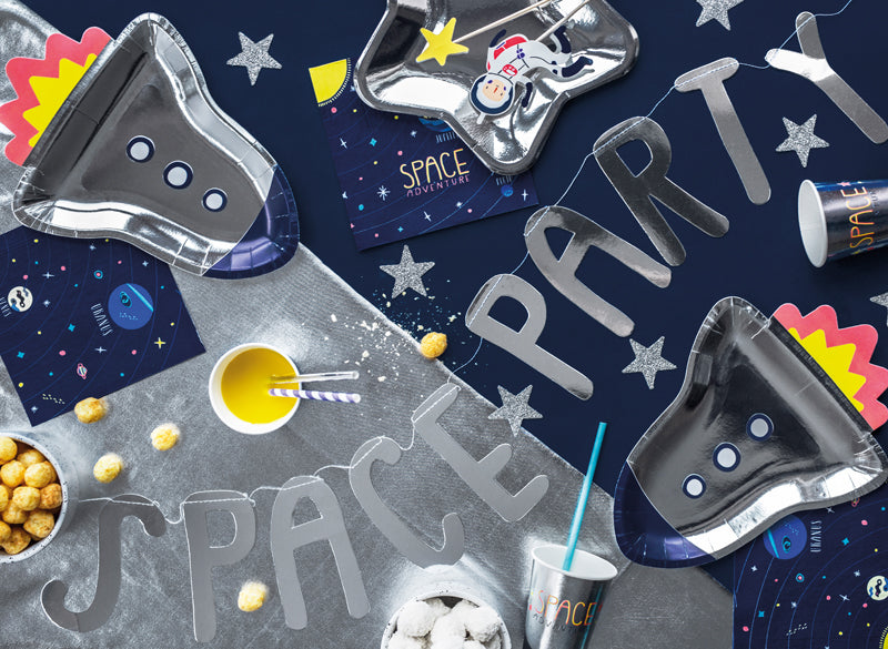 Papieren Bordjes • Space (6 stuks) - Helloboy