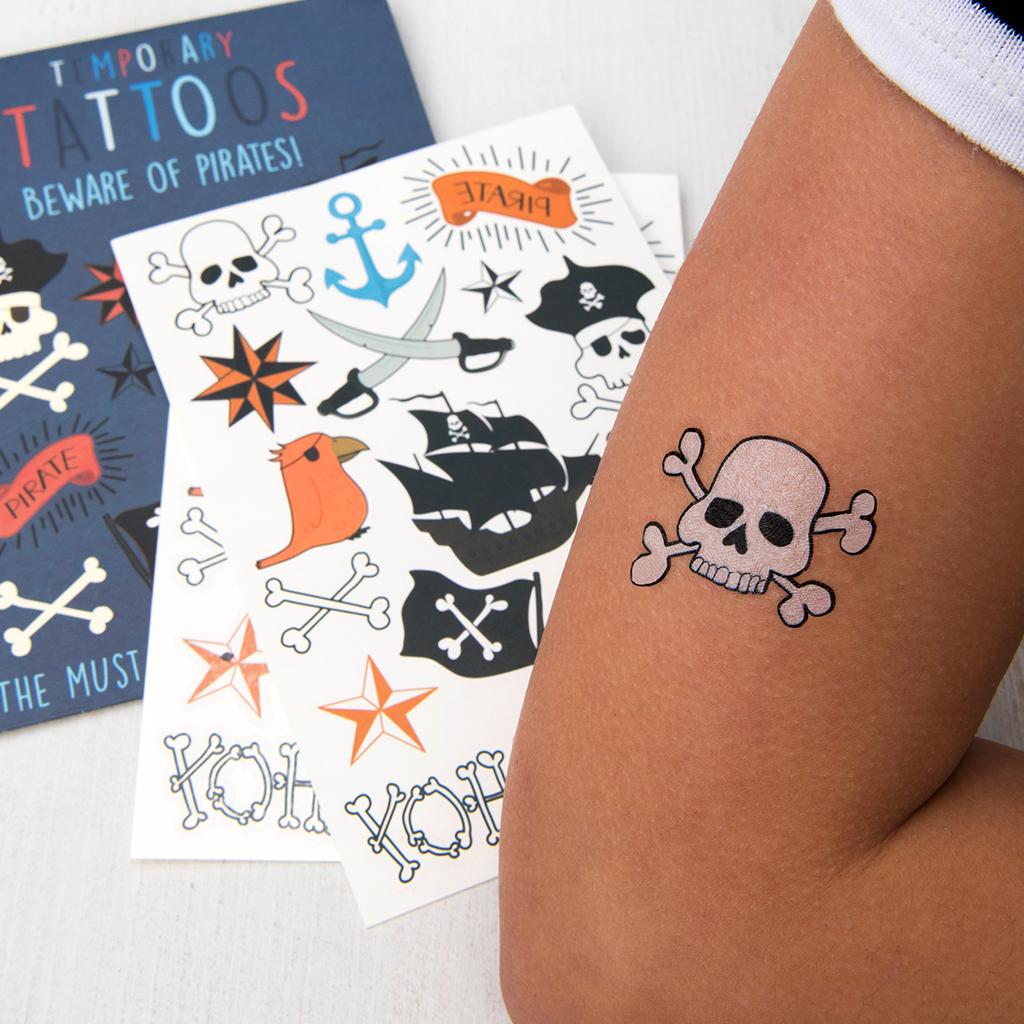 Piraten Tattoos plaktattoo neptattoo