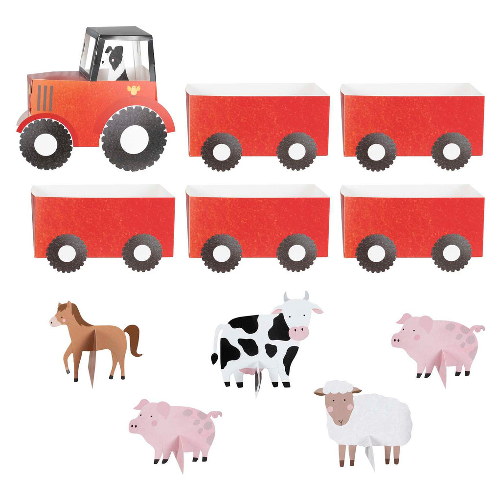 Farm Friends • Kartonnen Hapjes Traktor