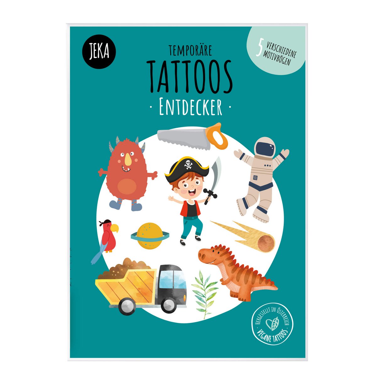 Kindertattoos • Ontdekkingsreiziger - Helloboy