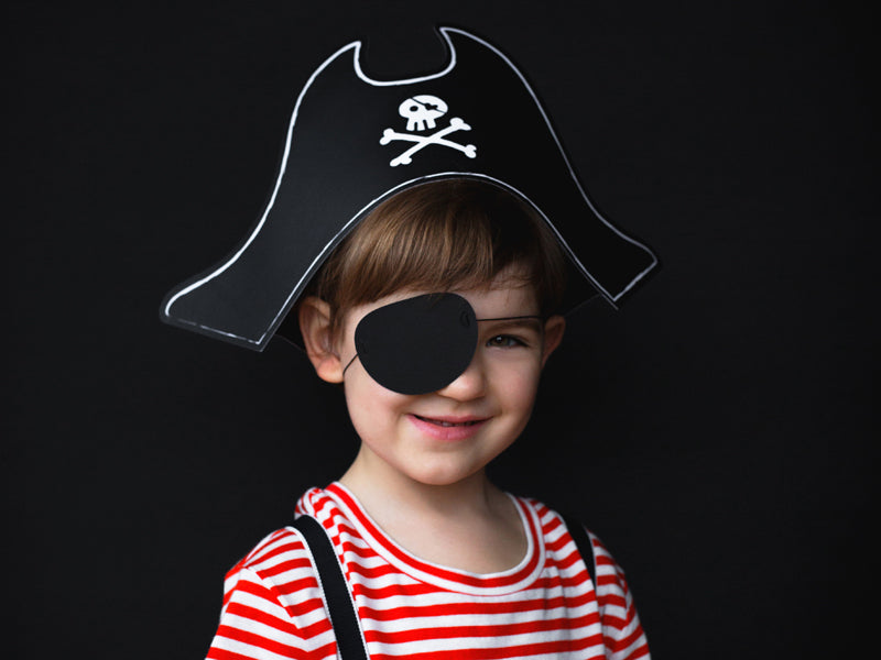 Piraten + ooglapje –