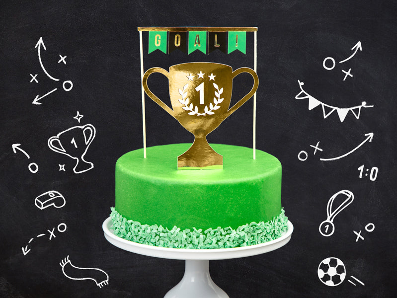 Cake Topper • Voetbal - Helloboy