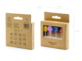 Verjaardagskaarsjes • Space (4 stuks) - Helloboy
