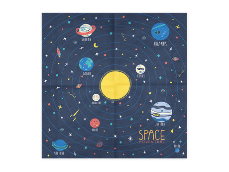 Servetten • Space (20 stuks) - Helloboy