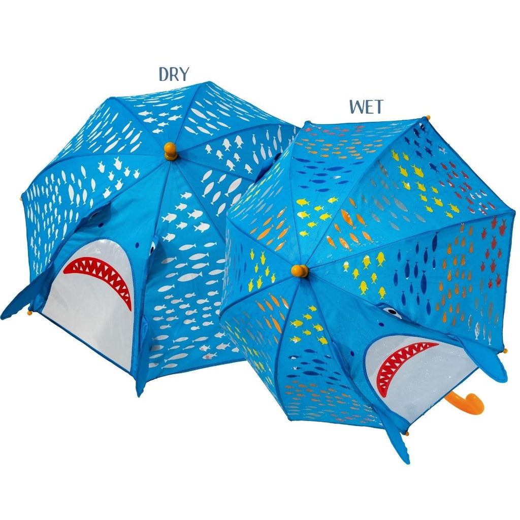 Magische 3D Paraplu • Haai (verandert van kleur bij regen) - Helloboy