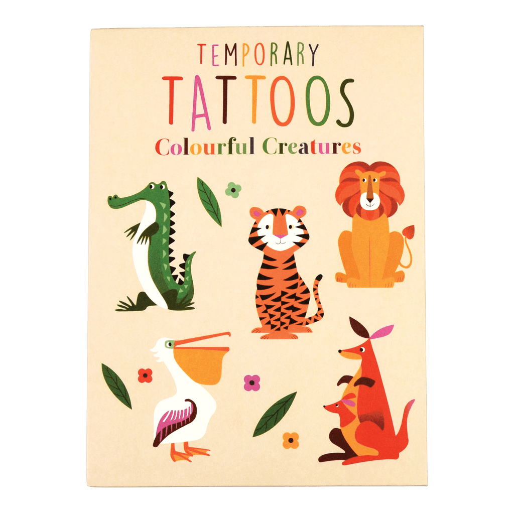 Kleurrijke Dieren Tattoos - Helloboy