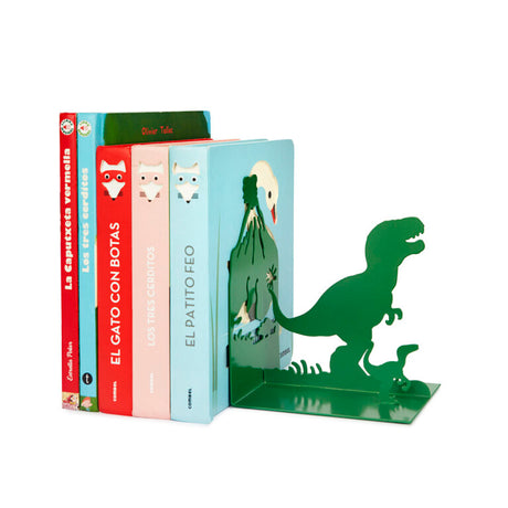 boekensteun groen dino