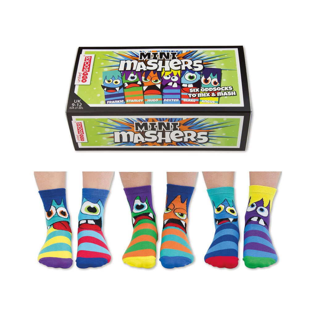 Mini Mashers Socks • 3 Paar (maat 27-30) - Helloboy